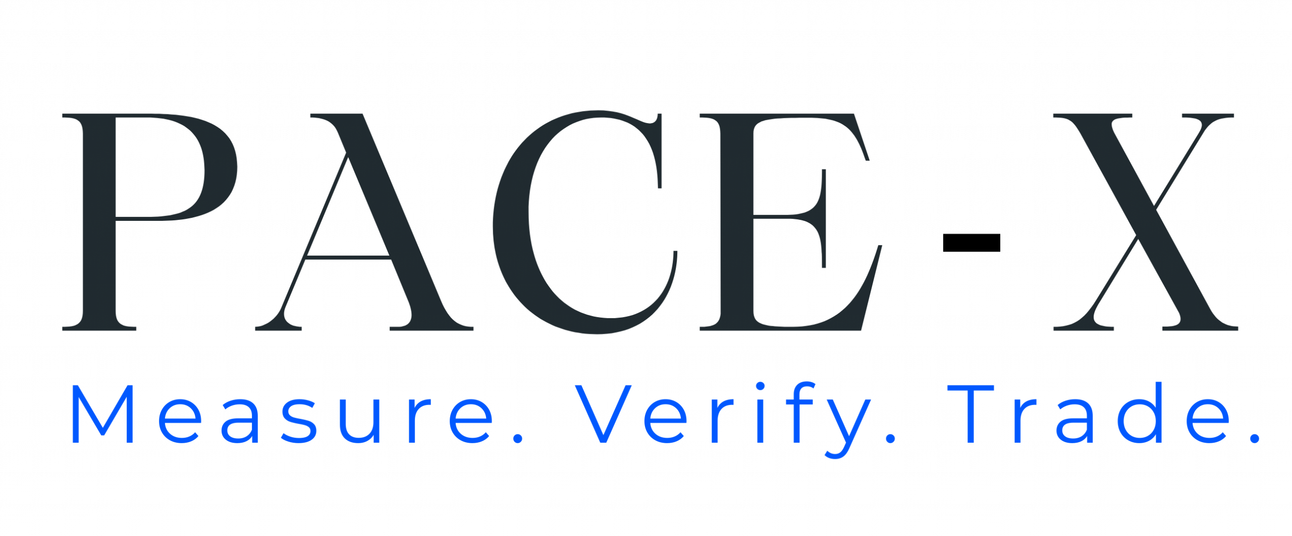 PACE-X · Measure. Verify. Trade.